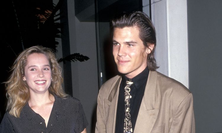 An old picture of Trevor Brolin's mother, Alice Adair, and father, Josh Brolin. 